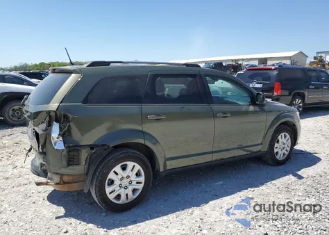 2018 Dodge Journey Se z USA, uszkodzony, nr VIN 3C4PDCAB8JT444221